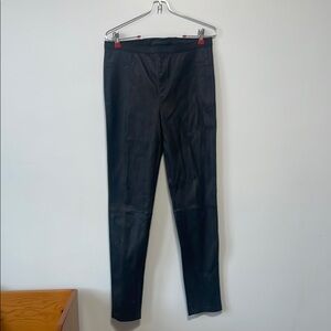 Neiman Marcus Black Leather Collection Pants